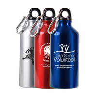 22 oz. BPA Free Aluminum BottleIncludes Carabiner Clip